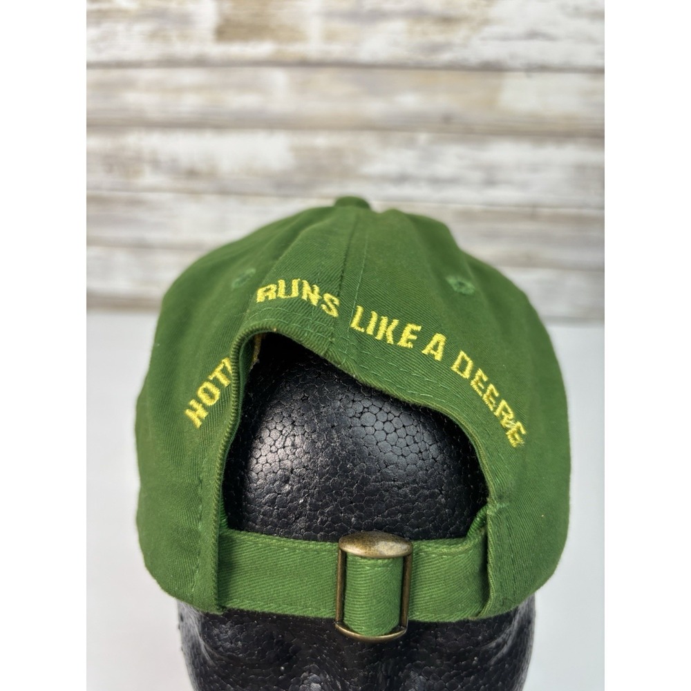 John Deere Licensed Green Owners Edition Cap / Hat Adjustable Baseball Cotton - Picture 4 of 8